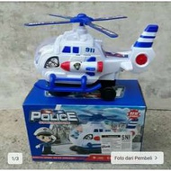 POLICE SUPERHELICOPTER TOY GAME <777-27 B/O >