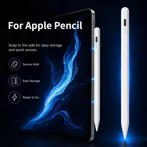 For Ipad Pen, with Palm Rejection Pencil for Apple IPad 7/8/9/10/11th Gen A16 Pro 11/12.9/13 Air 4/5