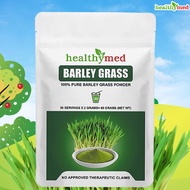 Healthymed Barley Grass Powder Drink Mix- Pouch Authentic Pure Organic Green Barley Grass