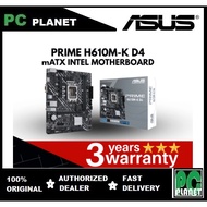 ASUS PRIME H610M-K D4 / PRIME H610M-K D4-CSM  LGA1700 MOTHERBOARD FOR 12TH GEN INTEL SERIES DDR4