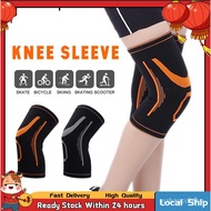 1pc knee guard support Knitted nylon Sport Breathable knee support Knee Braces Pad Single sokongan pelindung lutut Pelin