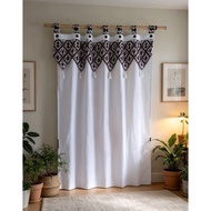 100x150 cm calico curtain langsir tingkap murah langsir blackout langsir pintu