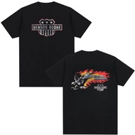 Retro Benson Boone Logo 2025 Merch T-shirt Men's Fashion Hip Hop Gothic Top
