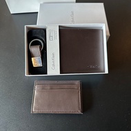 Calvin Klein 3pcs Set, Wallet, Card Holder &amp; Key Holder (ORIGINAL)