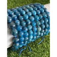 Natural Madagascan Blue Apatite Bracelet