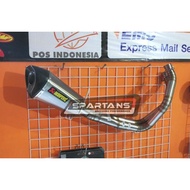 Kawasaki ER6N Acrapovic CONICAL CARBON Type Exhaust