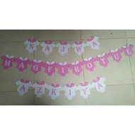 Custom bunting flag custom banner flag