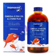 Eldon Nutrition Mamarine Kids Omega 3 Fish Oil with Lysine Syrup 120ml