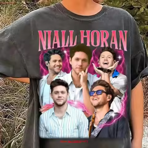 Vintage Niall Horan T Shirt The Show For Fans Retro Live On Tour 2024 90s Music Art SweaT vintage Wa