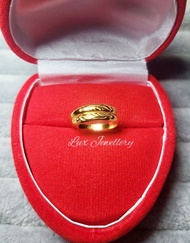 cincin emas muda + cincin wanita emas asli + cincin emas 1 gram