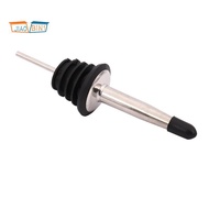 12Pcs Stainless Steel Spirit Bottle Speed Pourers Olive Oil Wine Pourer with Rubber Dust Caps