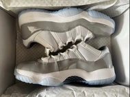 ❤️原盒正貨  Jordan Air Jordan 11 Low “Cement Grey” 潮流 低幫 復古籃球鞋 男女同款 灰水泥