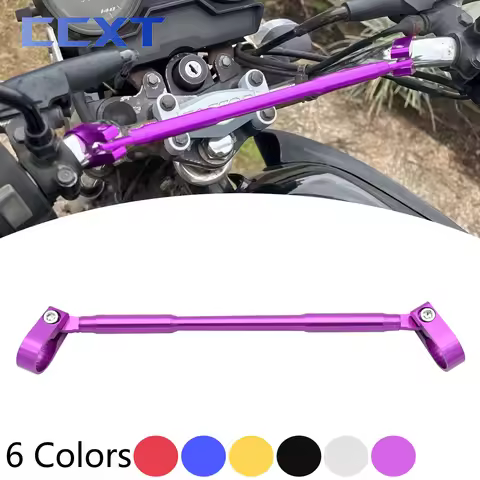 Motorcycle 7/8" 22mm Handlebar CNC Cross Bar Steering Wheel Strength Lever For Sur-Ron Light Bee S &