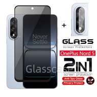 OnePlus Nord 5 2025 2 IN 1 Privacy Screen Protector Tempered Glass Film For OnePlus Nord CE 5 CE5 No