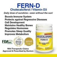 i-Fern vitamins Fern-D, MilkCa, Fern-Activ 60s per bottle 100% ORIGINAL and LEGIT
