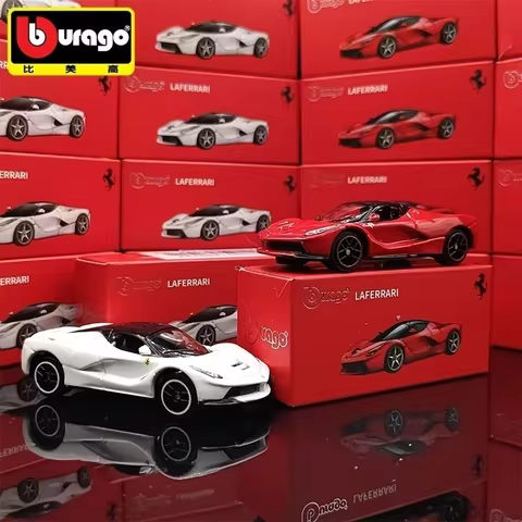 Bburago 1: 64 Ferrari LaFerrari SP3 SP1 SF90 ENZO 458 Fxxk Alloy Car Model Collection Display Item G
