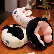Cute U-Shaped Pillow Neck Pillow Airplane Travel Cervical Pillow U-Shaped Pillow Office Neck Pillow 