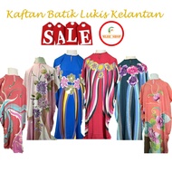 Baju Kaftan Batik Lukis Kelantan | Baju Kelawar Batik | Cotton Viscose