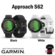 [2 Years Official Warranty] Garmin Approach S62 Golf Watch Black White Golf Premium GPS Smart Sport Watch with Wrist Hea