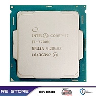 Used Intel Core I7-7700K Quad-Core Cpu 4.2Ghz 8-Thread LGA 1151 91W 14Nm I7 7700K Processor