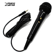 Switch Condenser Handheld Wired Microphone 3.5mm Jack For Computer Power Amplifier Sing Karaoke Mic