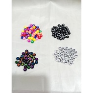 4x7 Alphabet Beads 50g
