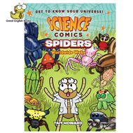 (In Stock) พร้อมส่ง Science Comics: หนังสือการ์ตูนภาษาอังกฤษ เรื่องแมงมุม Spiders