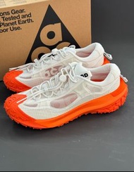 全新有盒Nike ACG Mountain Fly2 織物圓頭 低幫登山鞋 男女同款 橙白
