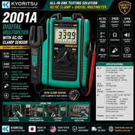 Kyoritsu 2001A Digital Multimeter with AC/DC Clamp Sensor