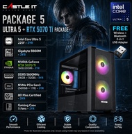 Intel Core Ultra 5 225F Gaming PC Package NVIDIA GeForce RTX3050 RTX5050 RTX5060 RTX5070 TI