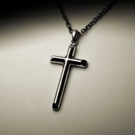 愛心十字架項鍊