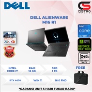 Laptop DELL Alienware M16 R1 Core I7 Gen 13 RTX4070 8GB/ Ram 16GB Ssd 1TB