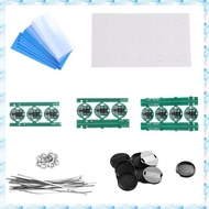 [R Q M U] Li-Ion 18650 Cylindrical Cell 10Set 18650 Li-Ion Universal Dual MOS Protection Board  MOS 