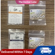 4pcs/pack Dental Orthodontic Buccal Tube Single U1/L1 Non-convertible Bondable 1st/2nd Molar