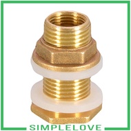 [Simple] Water Tank Connector Garden Hose Adapter No Leakage '' M3/4'' M1'' DN15