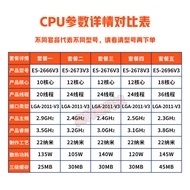 CPU Zhiqiang E5 2666V3 2673 2676 2678 2696V3 2698BV3 Official Version 2011 X99