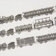日本和紙膠帶 - 古董蒸汽火車Steam Train
