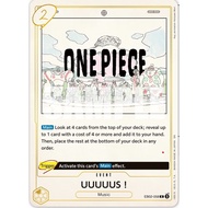ONE PIECE CARD UUUUUS! EB02-058 R ENGLISH