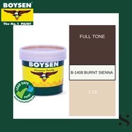 Boysen Latex Color Burnt Sienna B1408 1/4L (Exterior Paint Water Based)