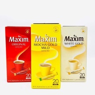 terlariis !!!! [isi 20 Sachet] Maxim Coffee Korea / Kopi Maxim Korea