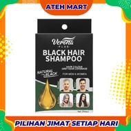 VERONA PLUS Black Hair Shampoo Hair Color Pewarna Rambut Hitam 25mlX3