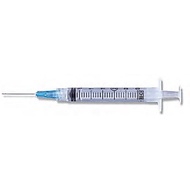 BD Luer-Lok Syringe With Needle ( 3ml 23G 1 TW 0.6mm x 25mm / 5ml 23G 1 TW 0.6mm x 32mm )