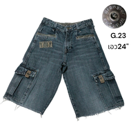 ยีนส์ขาสั้นชายเอว24" W. RANGLERมือสอง