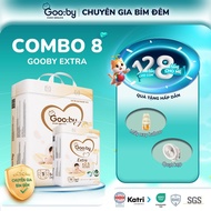 Combo of 8 packs of soft, super absorbent Gooby diapers/diapers, size M/L/XL/XXL/XXXL for babies fro