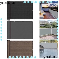 YNATURAL Sun Shading Sails, 3/5/6M Waterproof Balcony Shade Cloth, Multi-functional Balcony Privacy 