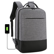 กระเป๋าใส่แล็ปท็อปกระเป๋าเป้สะพายหลังสำหรับผู้ชาย15.6นิ้วเหมาะสำหรับแอปเปิ้ล macbook15 Dell Huawei p