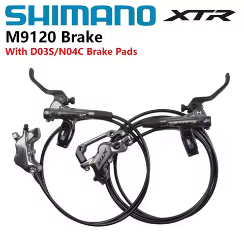 SHIMANO XTR M9100 2 Piston M9120 Brake 4 Piston Mountain Bike XTR Hydraulic Disc Brake MTB ICE-TECH 