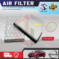 16546-5EK0A ENGINE AIR FILTER  Nissan Almera 1.0T N18 Turbo 2019~ Fourth generation Penapis Udara En