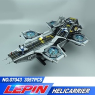 Lepin 07043 Super Heroes The Shield Helicarrier Model Building Kits Blocks Bricks Toys Compatible  e
