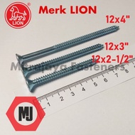 Moon Lion FAB 12x4" Taping Screw
